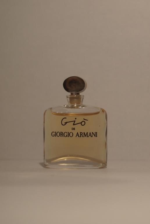 French glass perfume bottle