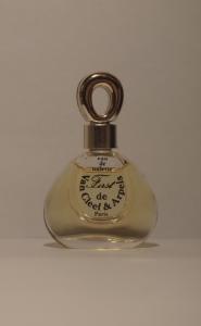 French glass perfume bottle