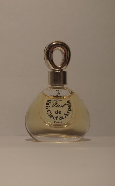 French glass perfume bottle