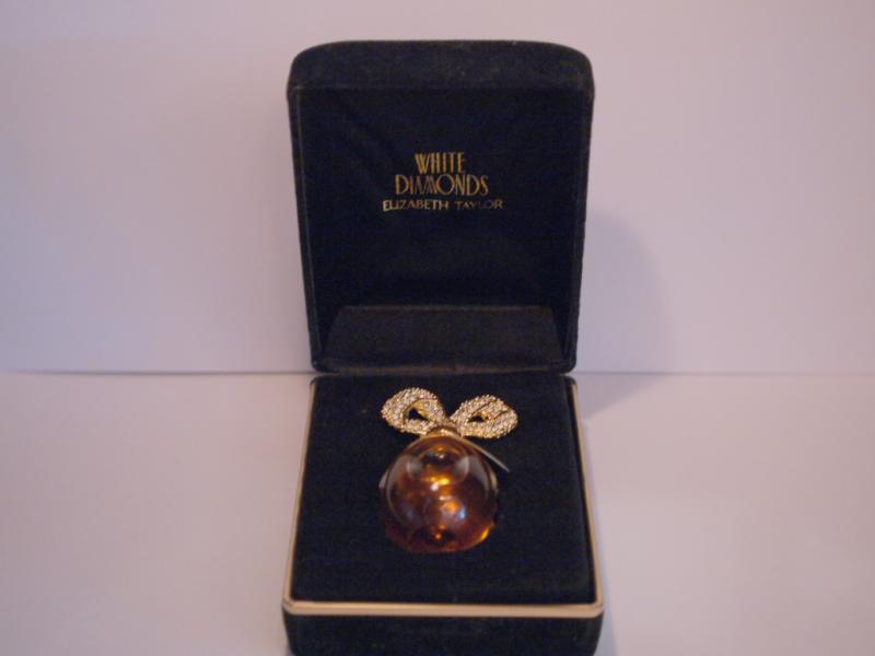 Elizabeth Taylor/White Diamondsヴィンテージ香水瓶、ミニチュア香水ボトル、ミニガラスボトル、サンプルガラス瓶 LCC 0853(6)
