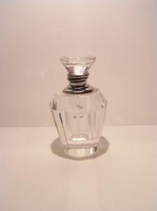 Bohemian glass perfume bottle