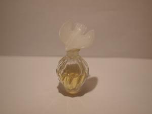 French glass perfume bottle