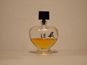 French glass perfume bottle