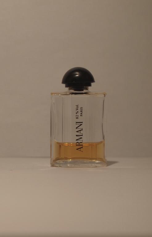 French glass perfume bottle