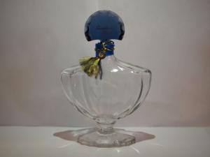 French glass perfume bottle