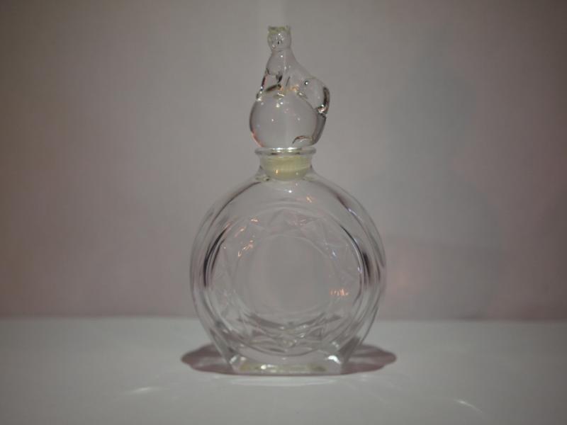 French glass perfume bottle