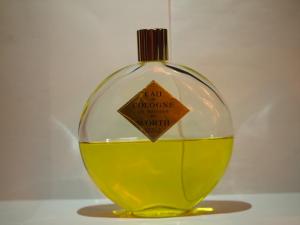 French glass perfume bottle