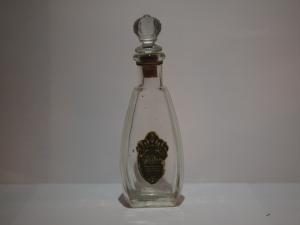 French glass perfume bottle