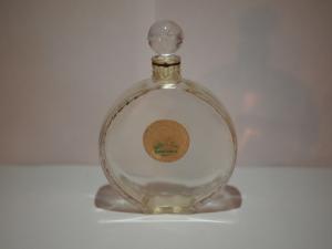 French glass perfume bottle