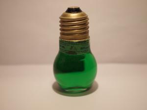 Italian PIPPERMINT LIQUORE glass BULB bottle（未開栓）
