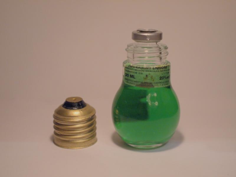 香水瓶、ミニチュア香水ボトル、ミニガラスボトル、香水ガラス瓶、リキュールボトル、電球ガラスボトル　LCC 0914（6）