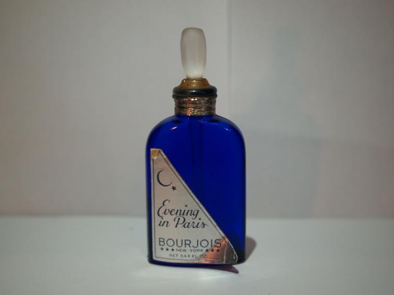 French glass perfume bottle