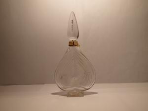 French glass perfume bottle