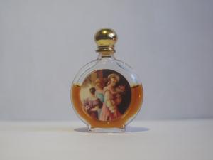 French glass perfume bottle