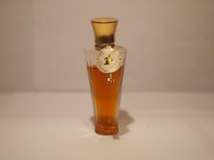 French glass perfume bottle