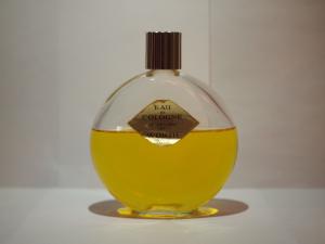 French glass perfume bottle