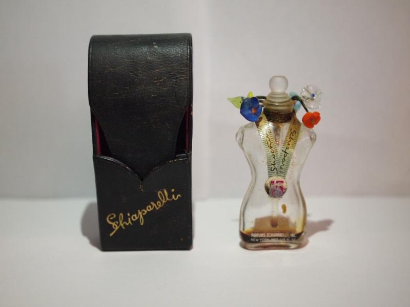 French glass perfume bottle