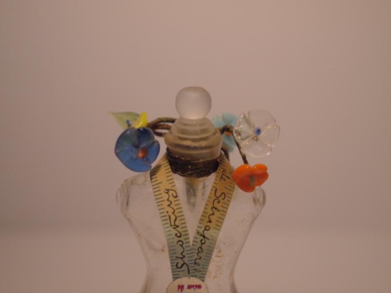 Schiaparelli/Shocking香水瓶、ミニチュア香水ボトル、ミニガラスボトル、サンプルガラス瓶　LCC 0968（5）