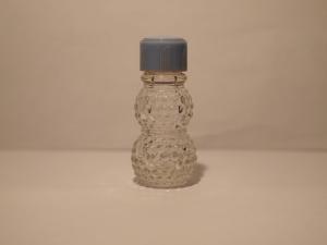 French glass perfume bottle