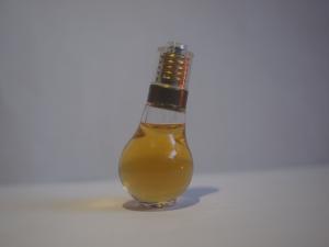 French glass perfume bottle