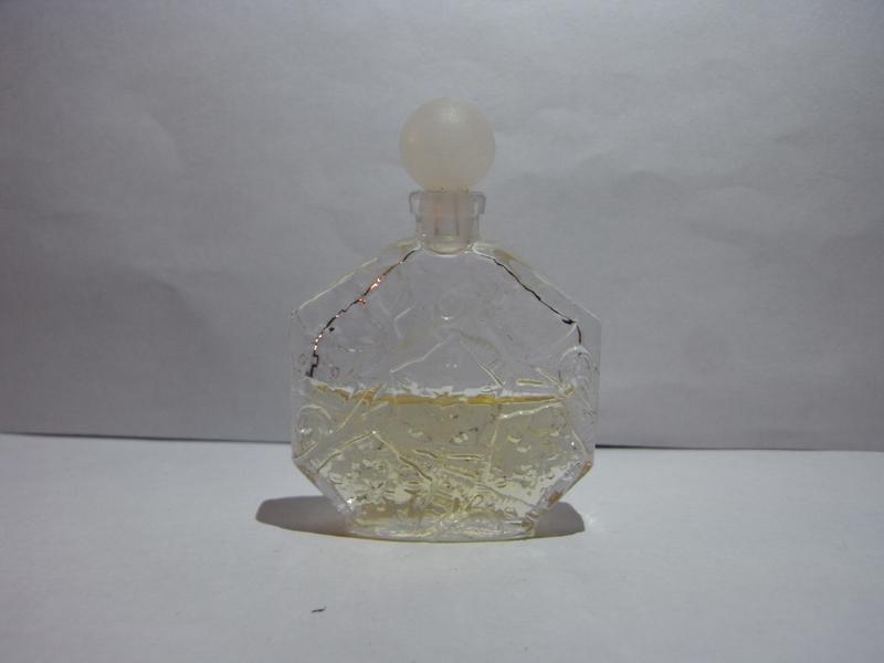 French glass perfume bottle