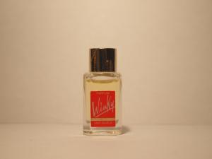 French glass perfume bottle