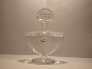 French glass perfume bottle