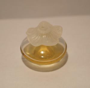 French glass perfume bottle