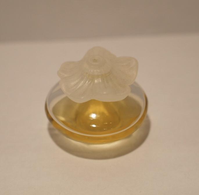 French glass perfume bottle