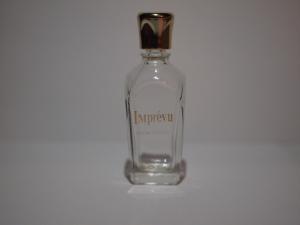 French glass perfume bottle