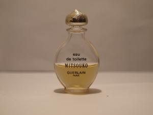 French glass perfume bottle