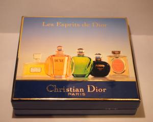 French glass perfume bottle SET