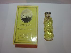 French glass perfume bottle