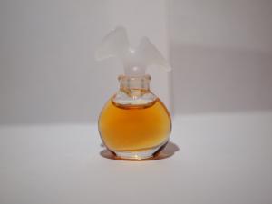 French glass perfume bottle