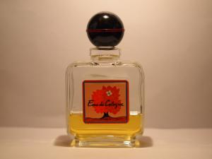 French glass perfume bottle