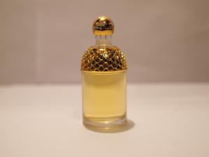 French glass perfume bottle