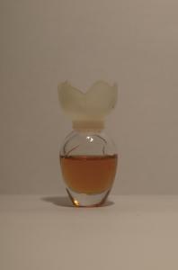 French glass perfume bottle