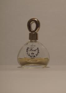 French glass perfume bottle