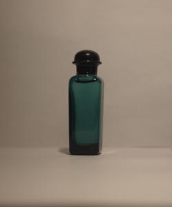 French glass perfume bottle