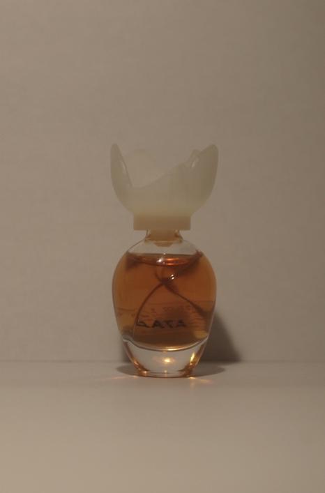 French glass perfume bottle