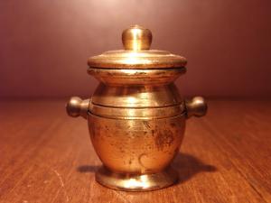 Italian mini brass  bucket