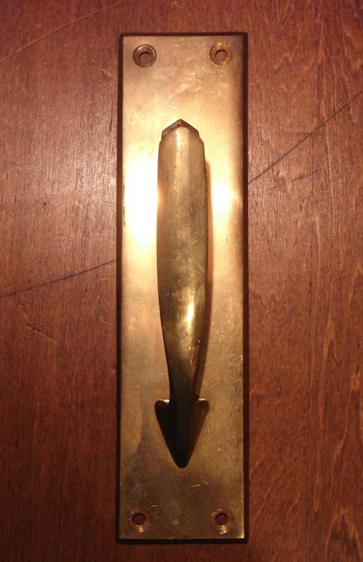 Italian brass handle