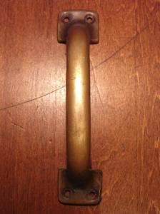 Italian brass handle