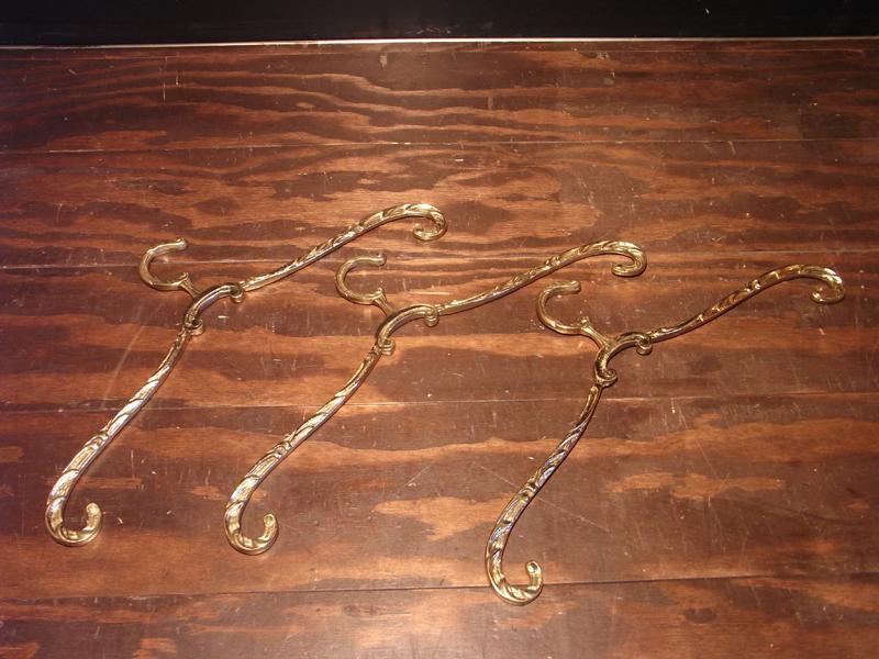 Italian brass hanger