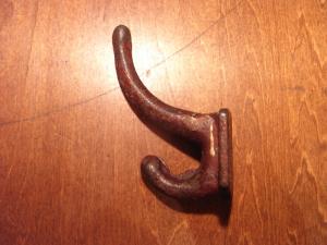 iron hat coat hook 