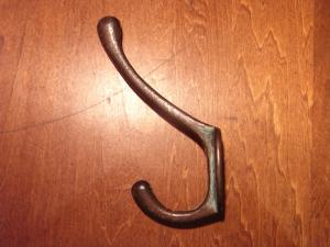 iron hat coat hook 