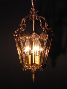 Spanish brass lantern lamp 3灯