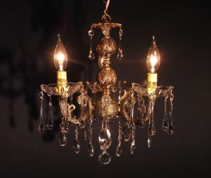 Spanish brass chandelier 3灯