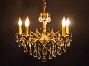 Spanish brass chandelier 5灯