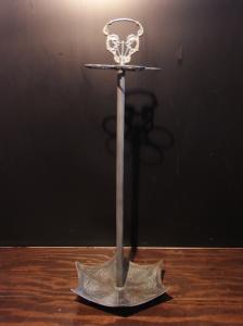 Italian brass umbrella stand